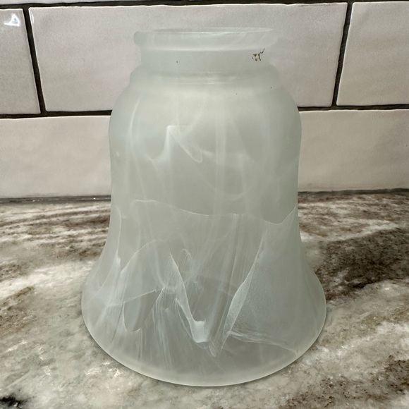 Set Of 3 Frosted Ceiling Fan Globes Or Light Cover Shades - Picture 2 of 6